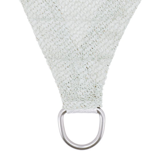 Livn schaduwdoek Iseo HDPE 3.6m vierkant wit