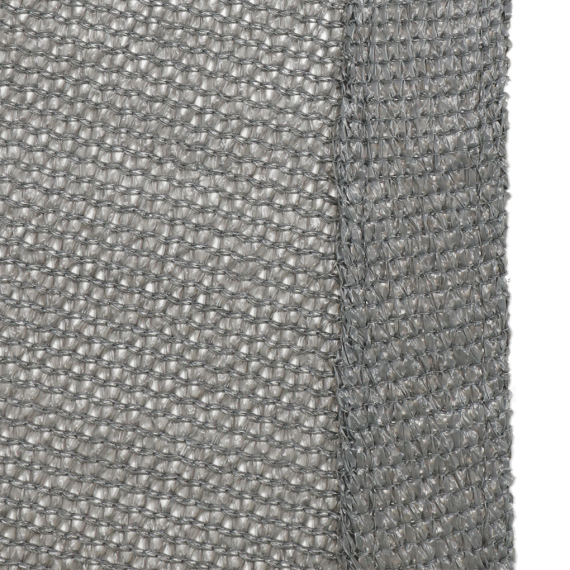 Schaduwdoek Iseo HDPE 3.6m vierkant antraciet