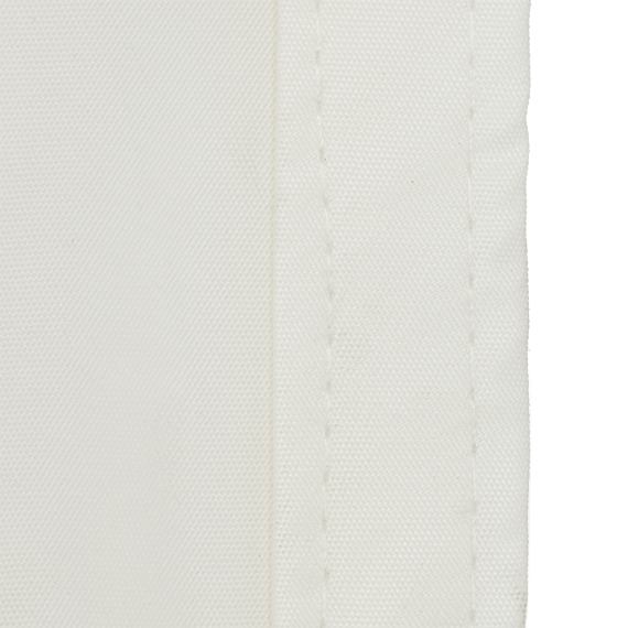 Schaduwdoek Como polyester 3.6m vierkant wit
