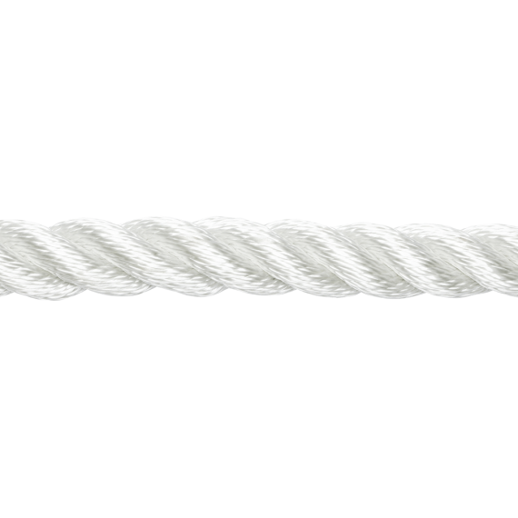 Schaduwdoek Como polyester 3.6m vierkant wit