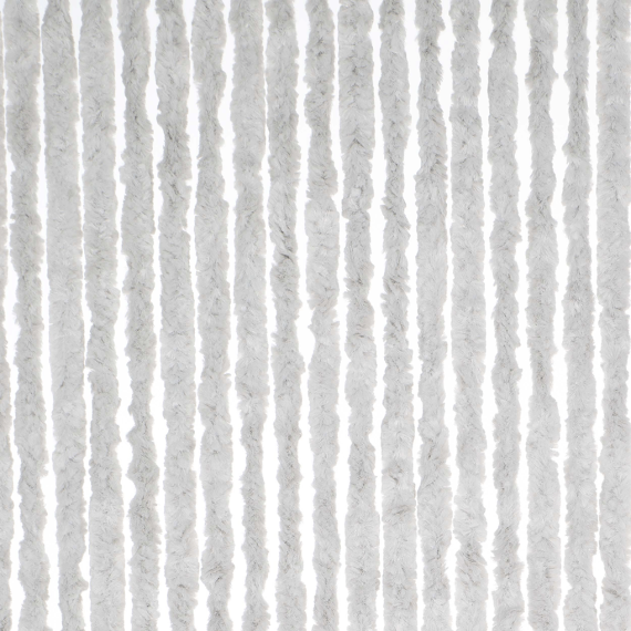 Livn deurgordijn Chenille grijs 90x220cm