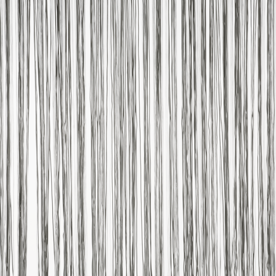 Deurgordijn Lines alu rail transparant/grijs 100x230cm