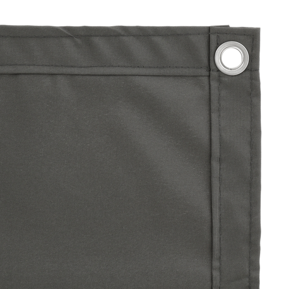 Livn balkonscherm Polyester grijs 90x500cm